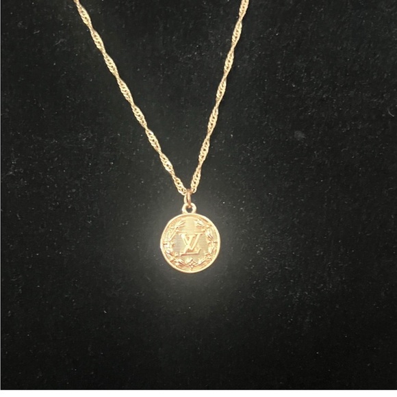Louis Vuitton Jewelry - Louis Vuitton Gold Medallion Necklace
